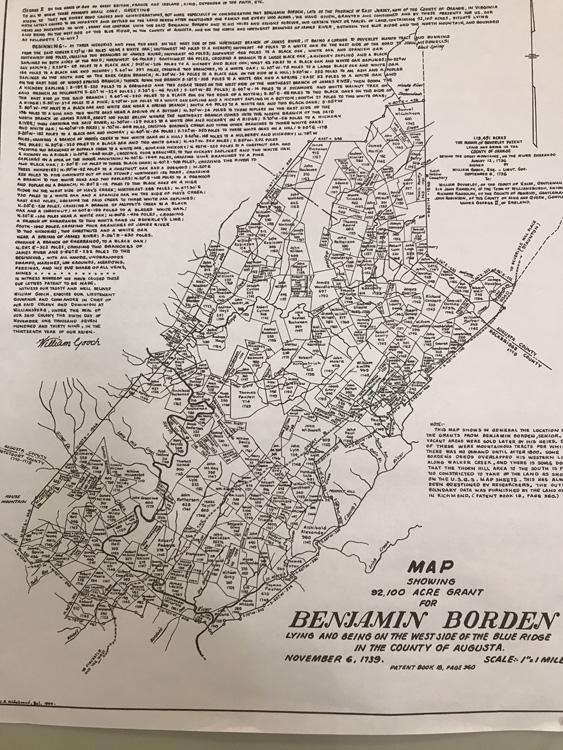 Benjamin Borden Map